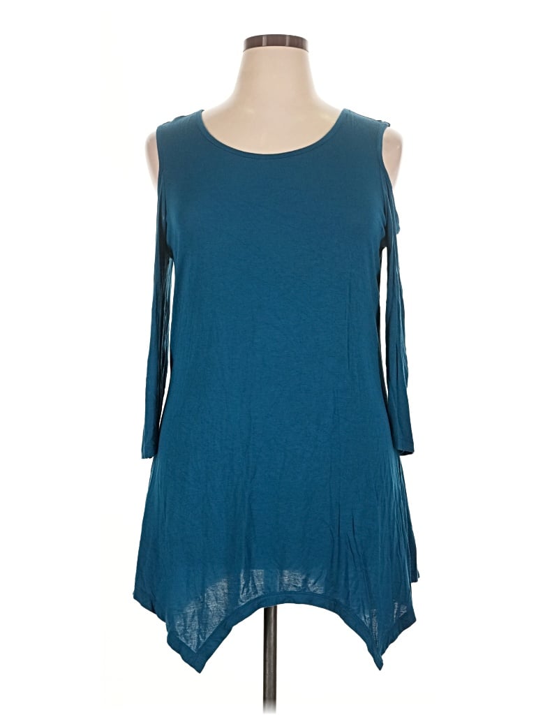 Pre-owned Signature Casual Dress In Teal
