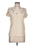 Talbots Ivory Short Sleeve Top Size Lg Petite - photo 1