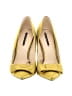 Zara Basic Color Block Yellow Heels Size EU 37 - photo 2