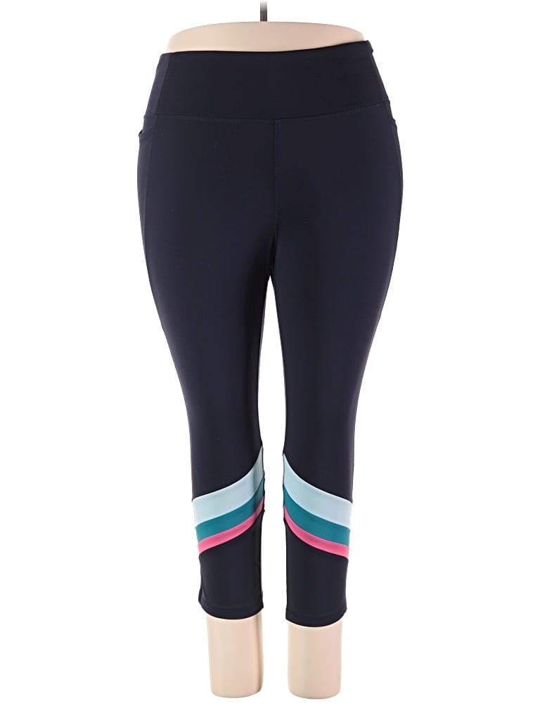 Pre-owned Assorted Brands Active Pants In Blue