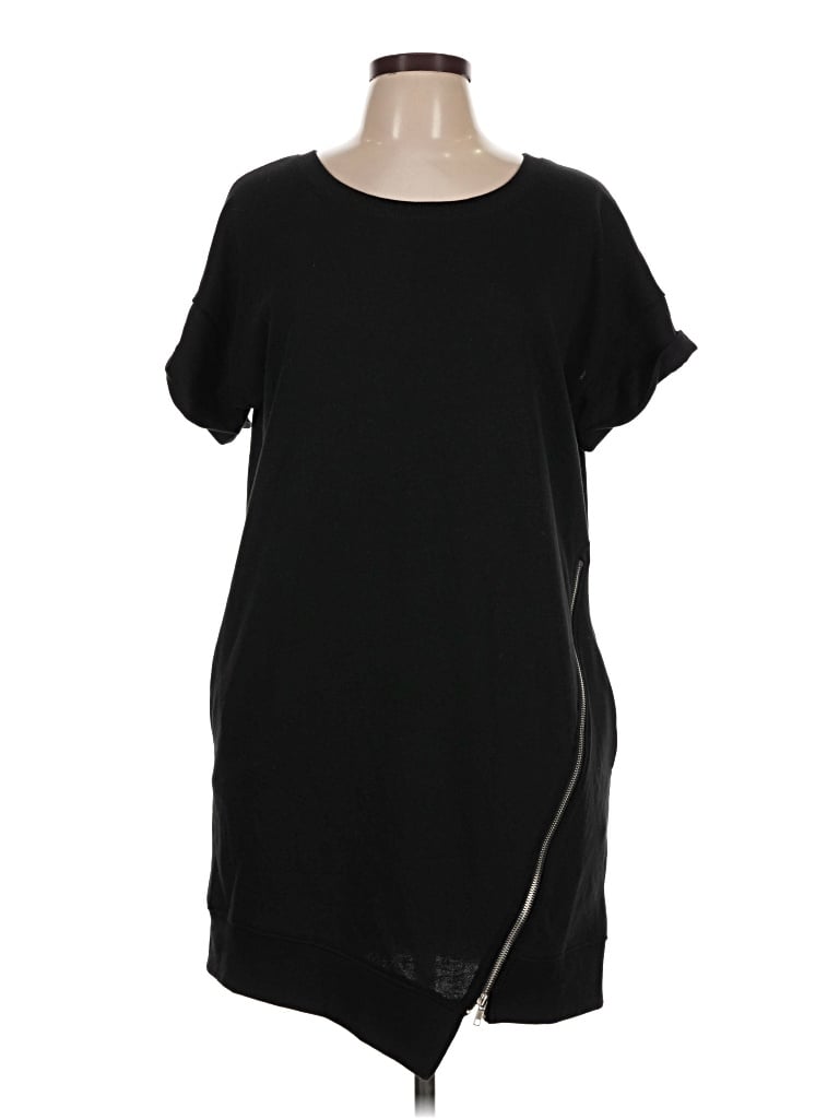 Pre-owned Hyfve Casual Dress In Black