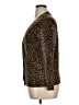 Talbots Animal Print Brown Long Sleeve Blouse Size 1X - photo 5
