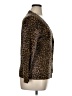 Talbots Animal Print Brown Long Sleeve Blouse Size 1X - photo 4