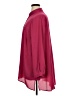 Melissa McCarthy Seven7 100% Polyester Burgundy Long Sleeve Blouse Size 1X - photo 5