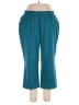 Lands' End Solid Teal Active Pants Size XL - photo 1