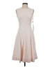 Calvin Klein Solid Ivory Cocktail Dress Size 2 - photo 1