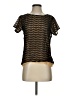 J.Crew Black Short Sleeve Blouse Size XS - photo 1