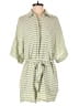 Fashion Nova Stripes Green Romper Size S - photo 1