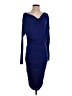 Athleta Solid Blue Cocktail Dress Size S - photo 1