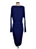 Athleta Solid Blue Cocktail Dress Size S - photo 2