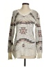 American Rag Cie Stars Silver Pullover Sweater Size XS - photo 1