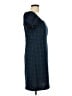 SO Plaid Blue Casual Dress Size L - photo 4