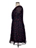 Connected Apparel 100% Polyester Polka Dots Blue Cocktail Dress Size 14 (petite) - photo 5