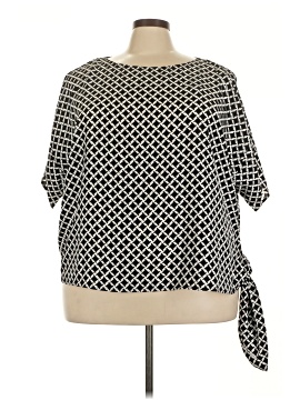 MICHAEL Michael Kors Short Sleeve Blouse (view 1)