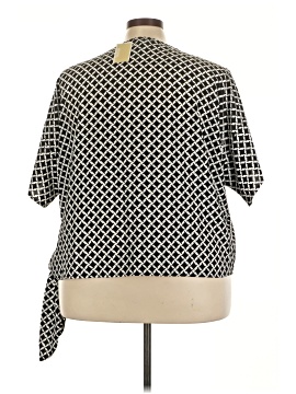 MICHAEL Michael Kors Short Sleeve Blouse (view 2)