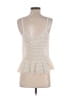 Blank NYC Ivory Sleeveless Top Size S - photo 2