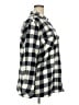 Natural Reflections Checkered-gingham Black Long Sleeve Button-Down Shirt Size 3X - photo 4