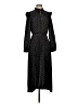 Maje 100% Polyester Polka Dots Black Casual Dress Size EU (FR) 36 / US 4 - photo 1