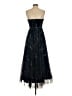 Hutch 100% Polyester Stars Black Cocktail Dress Size 2 - photo 2