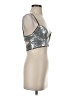 For Love & Lemons Silver Sleeveless Top Size P (estimated, petite) - photo 4