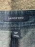Lands' End Solid Blue Denim Skirt Size 12 (petite) - photo 4