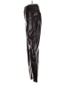 Express 100% Polyester Black Faux Leather Pants Size 2R - photo 5