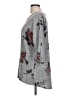 Bobbie Brooks Floral Gray Pullover Sweater Size L - photo 5