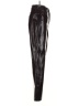 Express 100% Polyester Black Faux Leather Pants Size 2R - photo 4