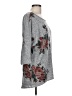 Bobbie Brooks Floral Gray Pullover Sweater Size L - photo 4
