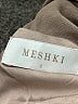 Meshki Metallic Solid Tan Cocktail Dress Size S - photo 7