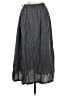 Unbranded Solid Gray Casual Skirt Size M - photo 2