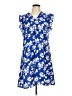 Halogen 100% Polyester Blue Casual Dress Size M - photo 1