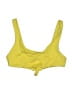 Becca Solid Yellow Swimsuit Top Size S (estimated) - photo 1