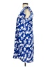Halogen 100% Polyester Blue Casual Dress Size M - photo 5
