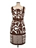 Sangria Graphic Brown Casual Dress Size 14 - photo 2