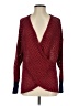 10 Crosby Derek Lam Intermix 100% Cotton Red Pullover Sweater Size S - photo 1