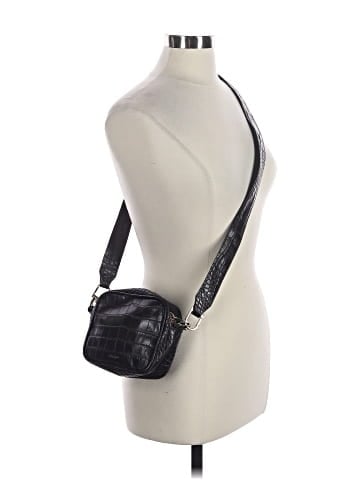 De Mellier Leather Crossbody Bag - back