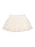 Unbranded 100% Polyester Solid Ivory Skort One size - photo 2