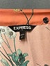 Express Outlet 100% Polyester Orange Sleeveless Blouse Size S - photo 7