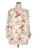 Westport 100% Polyester Ivory 3/4 Sleeve Blouse Size XL - photo 1