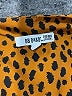BB Dakota 100% Polyester Animal Print Orange Casual Dress Size 8 - photo 7