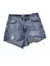 Great Smoky Blue Denim Shorts Size S - photo 1