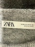 Zara Solid Gray Pullover Sweater Size M - photo 7