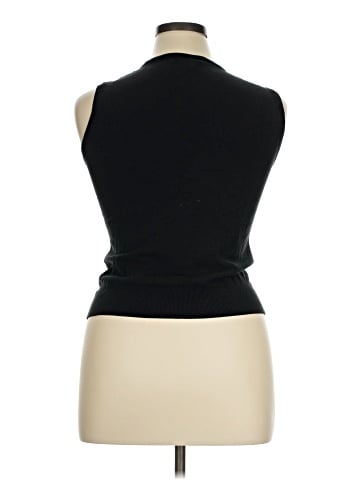 August Silk Sleeveless T-Shirt (view 2)