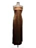 GB Metallic Brown Cocktail Dress Size L - photo 1