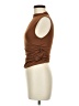 Shein Brown Sleeveless Top Size 6 - photo 5
