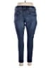 Democracy Solid Blue Jeans Size 14 - photo 2
