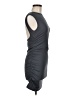 Shein Solid Gray Cocktail Dress Size M - photo 4