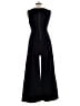 Venus Solid Black Jumpsuit Size 10 - photo 2