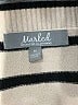 Marled by Reunited Stripes Ivory Pullover Sweater Size M - photo 7